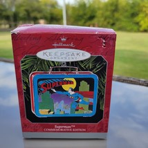 Hallmark 1998 Keepsake Ornament SUPERMAN LUNCH BOX Commemorative Edition... - $244.36 MXN
