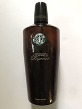 Starbucks Coffee Liqueur Liquor Dark Glass Bottle EMPTY, Retired Collect... - $19.80