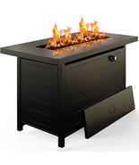 Ciays 42 Inch Gas Fire Pit Table, 60,000 Btu Propane Pits For Outside, B... - £195.32 GBP