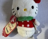 Hallmark Itty Bittys Sanrio Holiday Hello Kitty Christmas Mini Plush NOS - $16.78