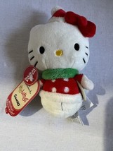 Hallmark Itty Bittys Sanrio Holiday Hello Kitty Christmas Mini Plush NOS - £13.44 GBP