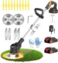 Electric Weed Wacker Electric 21V Electric Weed Wacker Eater With 6,000 ... - $93.93