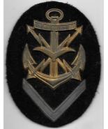 WWII Germany Kriegsmarine Metallausführung Fernschreibmaat Insignia Patch - €17,28 EUR