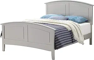 Glory Furniture Hammond Queen Panel Bed in Silver Champagne - $613.99