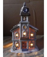Christmas Village Buildings LED Lighted Ceramic You Chose Type 4&quot; x 4&quot;x5... - $16.96 CAD