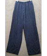David Dart Pajama Mens M Multi Vertical Striped Elastic Waist Wide Leg T... - $339.72 MXN