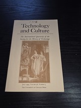 Technology &amp; Culture International Quarterly Society History 1995 Vol 36 #3 - €17,07 EUR