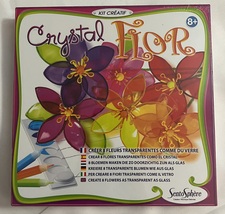 SentoSphere Crystal Flowers Craft Kit - £15.88 GBP