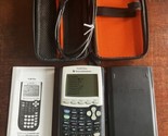 Texas Instruments TI-84 Plus Graphing Calculator Cover Case Cable Tested... - $44.54