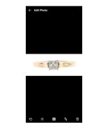 14k YG .39 CTW Diamond Solitaire Cathedral 50% off Appraised Value-Free ... - €516,87 EUR