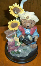Welcoming Sunflower Teddy Bear Accent Lamp - £7.05 GBP