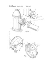 Coupling for Fire Hydrant-fire Hose Connection Patent Print - White - £6.40 GBP+