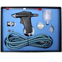 Airbrush Kit Air Brush Gun Hobby Airbrush Gun Hose for Art, Tattoo, Make... - $24.99