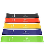 TechStone Resistance Bands Set for Men and Women, Pack of 5 Different Le... - $50.50 CAD