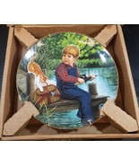1987 Hamilton Collection Treasured Days Jeremy Collector Plate w/wall Ha... - £19.45 GBP