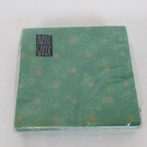 Avant Garde Creative Papers Green Classic Stars Beverage Napkins 20 3-Pl... - £6.18 GBP