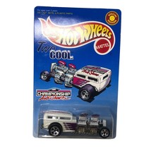 VTG Hot Wheels Way 2 Fast Two Cool Championship Auto Show 20003 1998 Whi... - £38.87 GBP