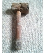 Primitive Vintage Hammer Mallet Tree Branch Hand Made Wooden Tool - £10.22 GBP