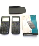 TI 83 Graphing Calculator (Lot of 2) + Guide Book Engineers Texas Instru... - €41,50 EUR