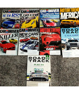 Car Magazines Lot Car &amp; Driver Road &amp; Track  Motor Trend for Hobby Scrap... - £6.71 GBP