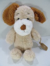 Goffa Eco Bear Puppy Dog Tan  Plush 11&quot; Soft Toy Stuffed Animal Plush w/Tag - £10.95 GBP