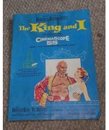 VTG The King and I Cinemascope 55 Movie Program 1956 Yul Brynner Deborah... - $18.99