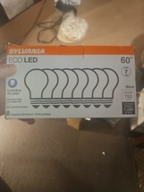 SYLVANIA ECO LED A19 Light Bulb, 60W 8 Count (Pack of 1), Daylight  - £13.38 GBP