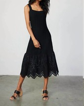 Current Air contast lace knit dress in Black - $62.00