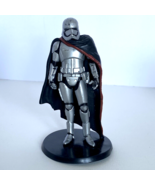 Star Wars Captain Phasma Figurine 4.2&quot; Disney Store London Display Figur... - £7.06 GBP