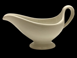 Syracuse China White Ceramic Gravy Boat Made in USA Restaurant Ware 94-E... - £17.02 GBP