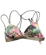 Victoria&#39;s Secret floral moss bikini bra top wqmen&#39;s size XS junior&#39;s - $312.85 MXN