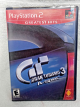 Gran Turismo 3 A-Spec Greatest Hits Sony PlayStation 2 Used Video Game - £10.24 GBP
