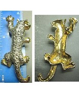 Pin #   8  Gold tone and silver tone Jaguar - £4.79 GBP