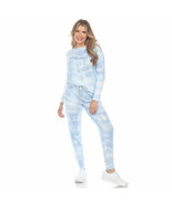 Roudelain Womens Drop Shoulder Hoodie and Slim Leg Pant Lounge Set Large - $18.81