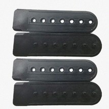 SnapFix Hat Buckle Extenders - 2 Pairs of Black Plastic 7-Hole Fasteners... - $16.78