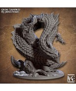 3D Printed Artisan Guild Great Linnorm of Skutagaard Epic Bosses 28mm 32mm - $51.83 CAD+