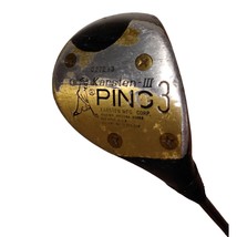 VINTAGE PING! { Karsten-III Ping Zing 3W | 42.5&quot; Steel Shaft RH | Made i... - £20.92 GBP
