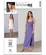 The Stich Fitz Know Me ME2032 Pattern Misses Dress In Two Lengths Size K... - $16.37 CAD