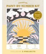 Chronicle Books Mindful Crafts: Celestial Paint-by-Number Kit - £18.27 GBP