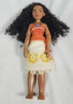 Disney Store Exclusive 11&quot; Moana Doll w/ Outfit and Necklace Articulated Arms - £8.51 GBP