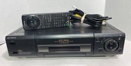 Sony SLV-975H VHS Player / Recorder w/ Remote - VCR+ Gold, Flying Erase Head - £71.92 GBP