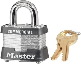 Master Lock 3KA-3221 Keyed Alike Laminated Steel Pin Tumbler Padlock, 1-... - $278.60 MXN