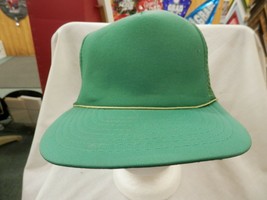 trucker hat baseball cap PLAIN GREEN cool Mesh Style snapback retro - $39.99