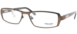 More &amp; More 50207 160 Gold Black Unique Rare Eyeglasses 51-16-135mm Germany - $96.80