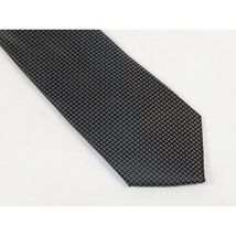 Men's Michael Kors Tie Classic Woven Silky Feel #MK-5 Black Gray image 2
