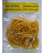 100 Rubber Bands Size (1 .5&quot;) Multi-Co Elastic Stretchable Non Latex Rub... - $110.42 MXN