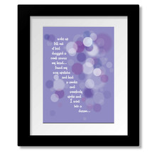 Day in the Life by Beatles - Rock Music Song Lyric Art Print, Canvas or ... - £14.90 GBP+