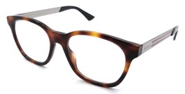 Gucci Eyeglasses Frames GG0690O 004 52-18-150 Havana / Ruthenium Made in... - £114.07 GBP