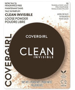 NEW COVERGIRL Clean Invisible Loose Powder, #110 Translucent Light - $11.01 CAD