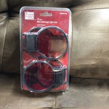 NEW! Home Accents Holiday - Red Landscape Light Lens - 4 pack Light Covers - £4.67 GBP